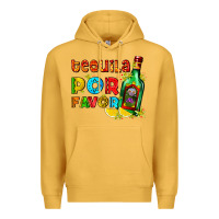 Mustard tequila porfavor Premium Hoodie - AdoDesignShop