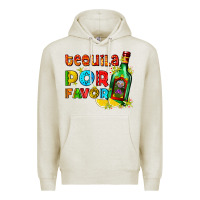 Oatmeal Heather tequila porfavor Premium Hoodie - AdoDesignShop