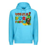 Ocean Blue tequila porfavor Premium Hoodie - AdoDesignShop