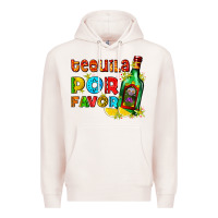 Pale Pink tequila porfavor Premium Hoodie - AdoDesignShop