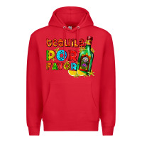 Red tequila porfavor Premium Hoodie - AdoDesignShop