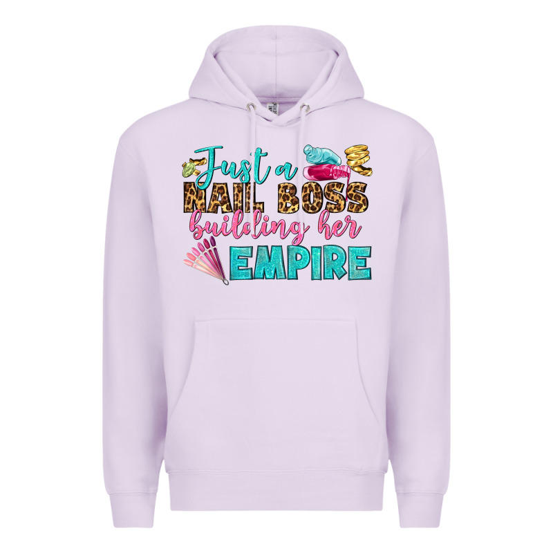 Just A Nail Boss Building Her Empire Bbs Premium Hoodie by BundleAndBundleShop | Teevron