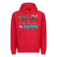 Red just a nail boss building her empire bbs Premium Hoodie - BundleAndBundleShop