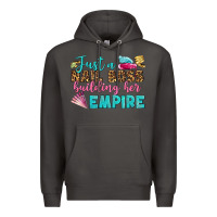 Smoke just a nail boss building her empire bbs Premium Hoodie - BundleAndBundleShop