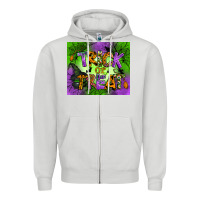 Dove Grey trick or treat mouse pad Zipper Hoodie - BundleAndBundleShop
