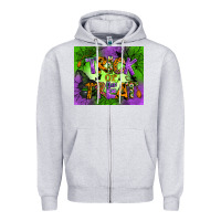 Heather Grey trick or treat mouse pad Zipper Hoodie - BundleAndBundleShop