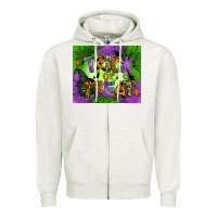 Oatmeal Heather trick or treat mouse pad Zipper Hoodie - BundleAndBundleShop