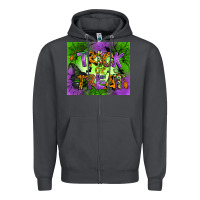 Smoke trick or treat mouse pad Zipper Hoodie - BundleAndBundleShop