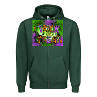 Sports Green trick or treat mouse pad Zipper Hoodie - BundleAndBundleShop