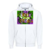 White trick or treat mouse pad Zipper Hoodie - BundleAndBundleShop
