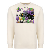 Sandshell let the good times roll Premium Sweatshirt - MaliasSmallBusiness