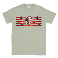 Matcha patriotic native american headdress 16oz libbey cup Classic Tee - HRA Design Shop