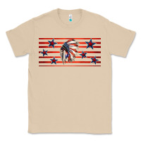 Mushroom patriotic native american headdress 16oz libbey cup Classic Tee - HRA Design Shop