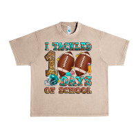 French Oak i tackled 100 days of school american football Urban Heavy Tee - Zillion Design Studio