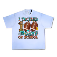 Grape Ice i tackled 100 days of school american football Urban Heavy Tee - Zillion Design Studio