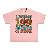 Salmon i tackled 100 days of school american football Urban Heavy Tee - Zillion Design Studio
