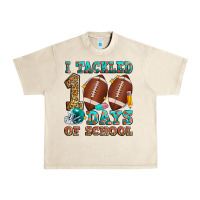 Sandshell i tackled 100 days of school american football Urban Heavy Tee - Zillion Design Studio