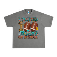 Tornado i tackled 100 days of school american football Urban Heavy Tee - Zillion Design Studio
