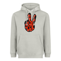 Moon Dust Ladybug Peace Sign Heavyweight Hoodie - Jasminsmagicworld