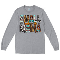 Heather Grey Small Business Mama Long Sleeve Tee - FaDigitalArtStudio