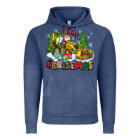 Vintage Denim i dig christmas Vintage Hoodie - Zillion Design Studio