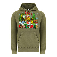 Vintage Olive i dig christmas Vintage Hoodie - Zillion Design Studio