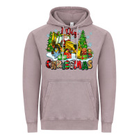 Vintage Zinc i dig christmas Vintage Hoodie - Zillion Design Studio