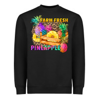 Black farm fresh pineapple Heavyweight Sweatshirt - Zillion Design Studio