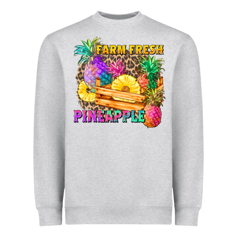 Farm Fresh Pineapple Heavyweight Sweatshirt by Zillion Design Studio | Teevron