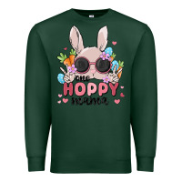 Sports Green one hoppy mama Premium Sweatshirt - MaliasSmallBusiness