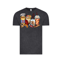 Vintage Black bakery coffee cups Vintage Tee - Zillion Design Studio