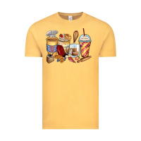 Vintage Mustard bakery coffee cups Vintage Tee - Zillion Design Studio
