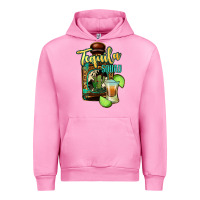 Fuchsia Pink Tequila Squad Urban Hoodie - Bettercallsaul