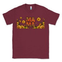Burgundy sunflowers and butterflies mama 16oz libbey cup Classic Tee - HRA Design Shop
