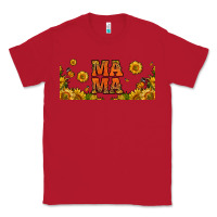 Red sunflowers and butterflies mama 16oz libbey cup Classic Tee - HRA Design Shop