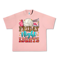 Salmon friday night lights volleyball Urban Heavy Tee - Zillion Design Studio