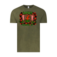 Vintage Olive santa's favorite elf Vintage Tee - RanaPortraitStore