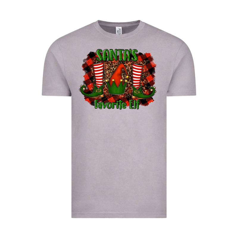 Santa's Favorite Elf Vintage Tee by RanaPortraitStore | Teevron