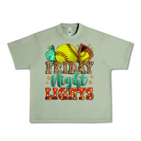 Oil Green friday night lights softball Urban Heavy Tee - Zillion Design Studio