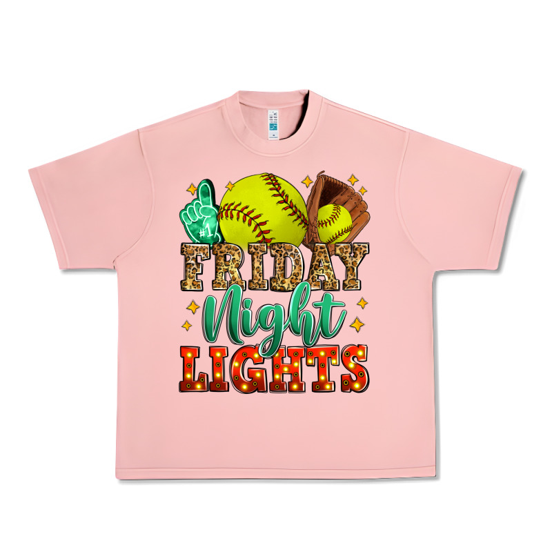 Friday Night Lights Softball Urban Heavy Tee by Zillion Design Studio | Teevron