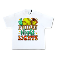 White friday night lights softball Urban Heavy Tee - Zillion Design Studio