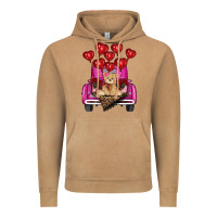 Vintage Camel Valentine's day tedybear truck Vintage Hoodie - RanaPortraitStore