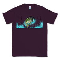 Plum jumping bass fishing 16oz libbey cup Classic Tee - HRA Design Shop