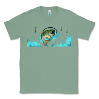 Sage jumping bass fishing 16oz libbey cup Classic Tee - HRA Design Shop