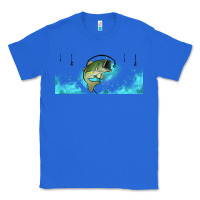 True Royal jumping bass fishing 16oz libbey cup Classic Tee - HRA Design Shop