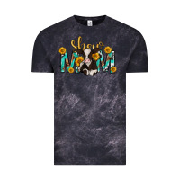 Cloud Black show mom with cow mothers day Vintage Tee - texasbilliewilder