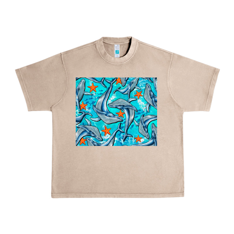 Humpback Whale Mousepad Urban Heavy Tee by BarkalooDesign | Teevron