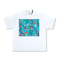 White humpback whale mousepad Urban Heavy Tee - BarkalooDesign