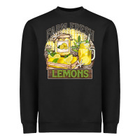 Black farm fresh lemons Heavyweight Sweatshirt - Zillion Design Studio