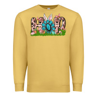 Antique Gold hop rabbit Premium Sweatshirt - MaliasSmallBusiness